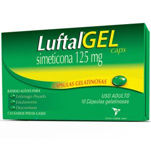 LuftalGel 125 MG Com 10 Cápsulas Gelatinosas