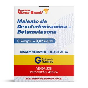 Maleato De Dexclorfeniramina + Betametasona C/20 Comprimidos Genérico Ems