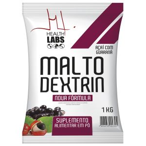 Maltodextrin Healt Labs Sabor Açaí Com Guaraná 1 KG