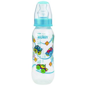 Mamadeira Natural Color Orto Nº2 Azul 250ml Kuka