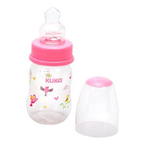Mamadeira Natural Color Orto Nº1 Rosa 70ml Kuka