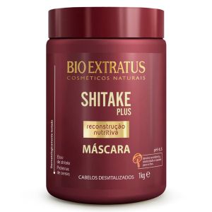 Máscara Hidratante Shitake PLus Reconstrução Nutritiva 1kg Bio Extratus