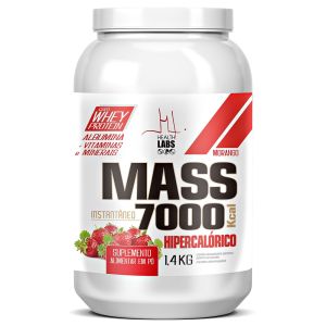 Mass 7000 Health Labs Sabor Morango C/ 1,4 Kg