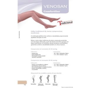 Meia Elástica Venosan 2030 Coxa 7/8 Pequena Curta
