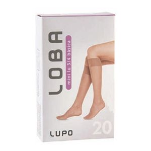 Meia Lupo Mini-Lu 3/4 Ref: 5510 Cor: Preta