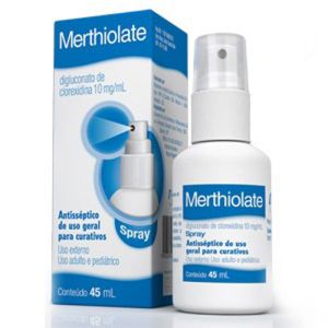 Merthiolate 10Mg/Ml Spray C/ 45 Ml