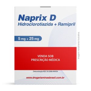 Naprix D 5 Mg + 25 Mg Com 30 Comprimidos