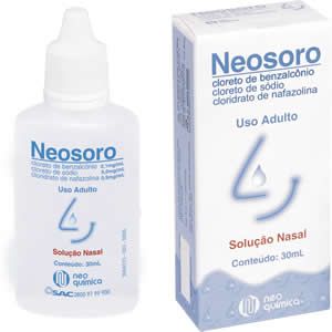 Neosoro Solução Nasal Adulto Com 30 Ml
