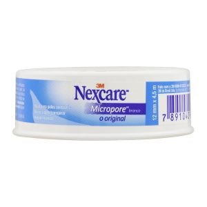 Fita Micropore Nexcare Branca 12mm x 4,5m