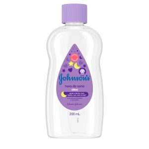 Óleo Infantil Johnsons e Johnsons Hora Do Sono Com 200 ML