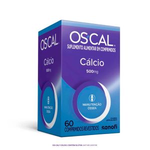 Os-cal Cálcio 500mg Com 60 Comprimidos