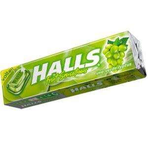 Pastilha Halls Fruit Sensations Uva Verde