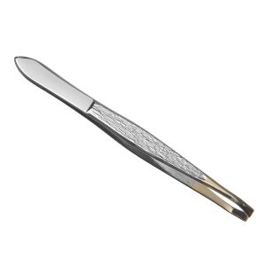 Pinça Enox Ponta Dourada Reta Ref:700