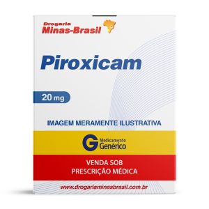 Piroxicam 20 Mg Com 10 Cápsulas Genérico Ems