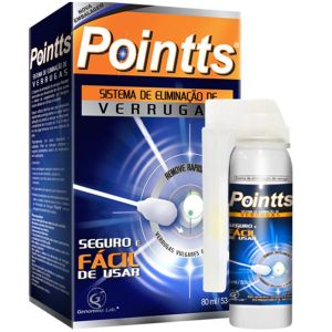 Pointts Anti Verrugas Com 12 Aplicadores