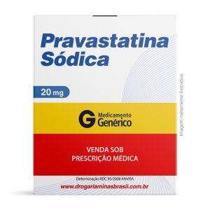 Pravastatina Sódica 20Mg 30 Comprimidos Genérico Medley