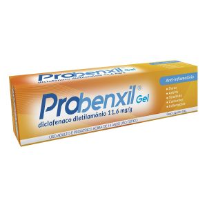 Probenxil Gel 11,6Mg/G Antiinflamatório Tópico Com 60G