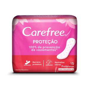 Protetor Diario Carefree Original Com 15 Unidades