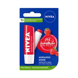 Protetor Labial Nivea Lip Care Morango 4,8G