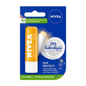 Protetor Labial Nivea Sun Care Fps 30 4,8G