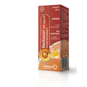 Redoxon Vitamina C Para Bebês Em Gotas Com 20ml Bayer