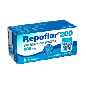 Repoflor 200Mg Com 06 Cápsulas