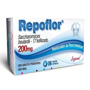 Repoflor 200Mg Com 06 Cápsulas