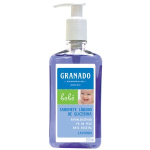 Sabonete Infantil Liquído Granado Bebê Glicerinado Lavanda 250Ml