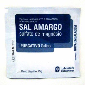 Sal Amargo Pó C/ 15 G