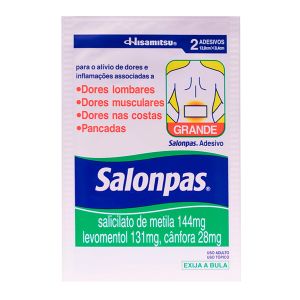 Salonpas Adesivo Grande Com 02 Unidades