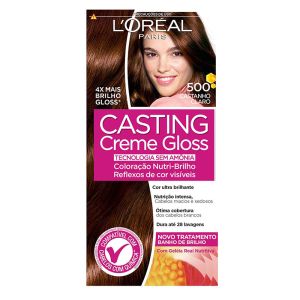 Tintura Casting Creme Gloss 500 Castanho Claro L'Oréal Paris
