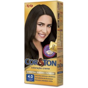 Mini Kit Cor E Ton 4.0 Castanho Médio