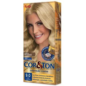 Mini Kit Cor E Ton 9.0Louro Claríssimo