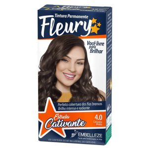 Tintura Embelleze Fleury 4.0 Castanho Médio