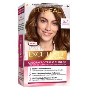Coloração Imédia Excellence Creme 6.7 Chocolate Puro