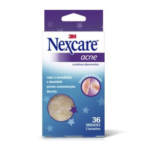 Curativos Absorventes para Acne Nexcare 36 unidades