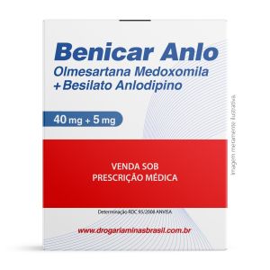 Benicar Anlo 40Mg+5Mg Com 30 Comprimidos
