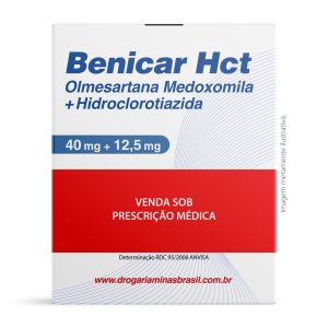 Benicar HCT 40/12,5mg com 30 Comprimidos Revestidos