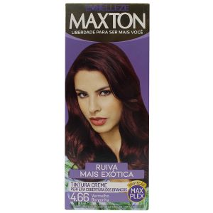 Kit prático Embelleze Maxton Coloração Creme 4.66 Vermelho Borgonha