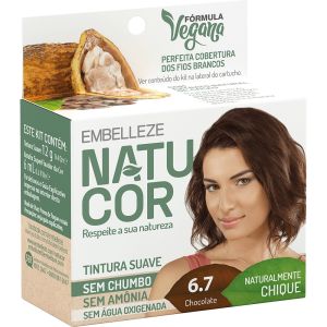 Tintura Natucor 6.7 Chocolate (Extrato de Cacau)