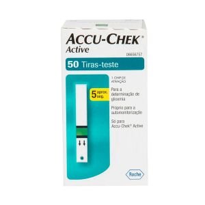 Tiras Reativas Accu-Chek 50 Tiras