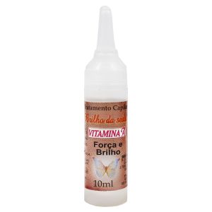 Tratamento Capilar Vitamina A 10ml Brilho Da Seda