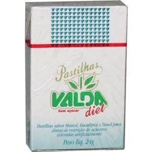 Valda Diet Pastilhas Sem Açúcar C/24