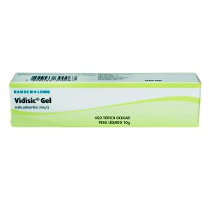 Vidisic 2Mg/G Gel Oftálmico Estéril Com 10 G
