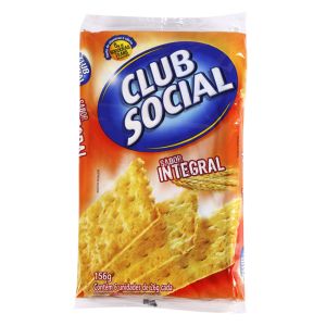 Biscoito Club Social Integral 156g