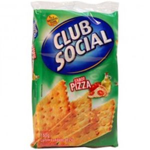 Biscoito Club Social Sabor Pizza 150Gr