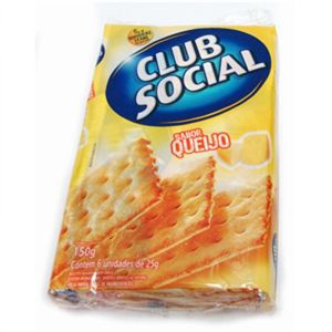 Biscoito Club Social Sabor Queijo 150G