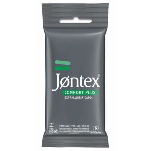 Preservativos Jontex Confort Plus Com 6 Unidades