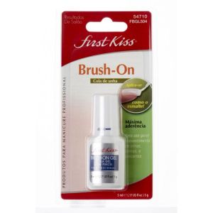Cola Gel Para Unhas Com Pincel Firstkiss Ref:Fbgl504