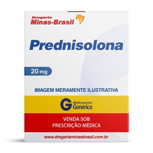 Prednisolona 20mg Com 10 Comprimidos Ems